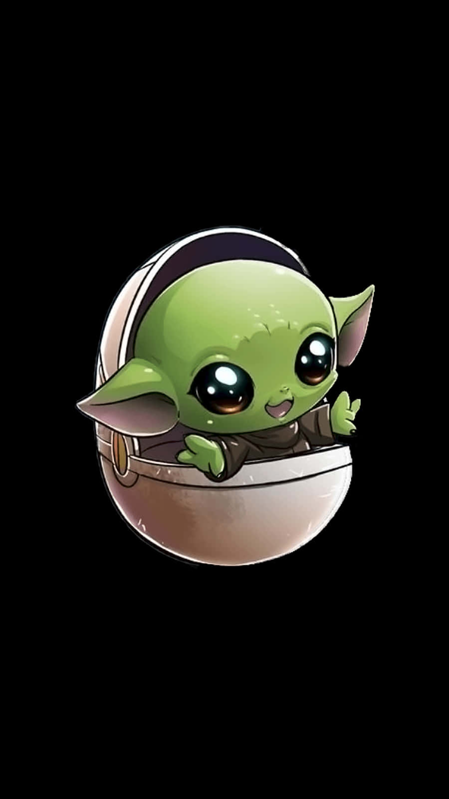 Yoda, bwana wa Jedi mwenye hekima Picha ya Ukuta