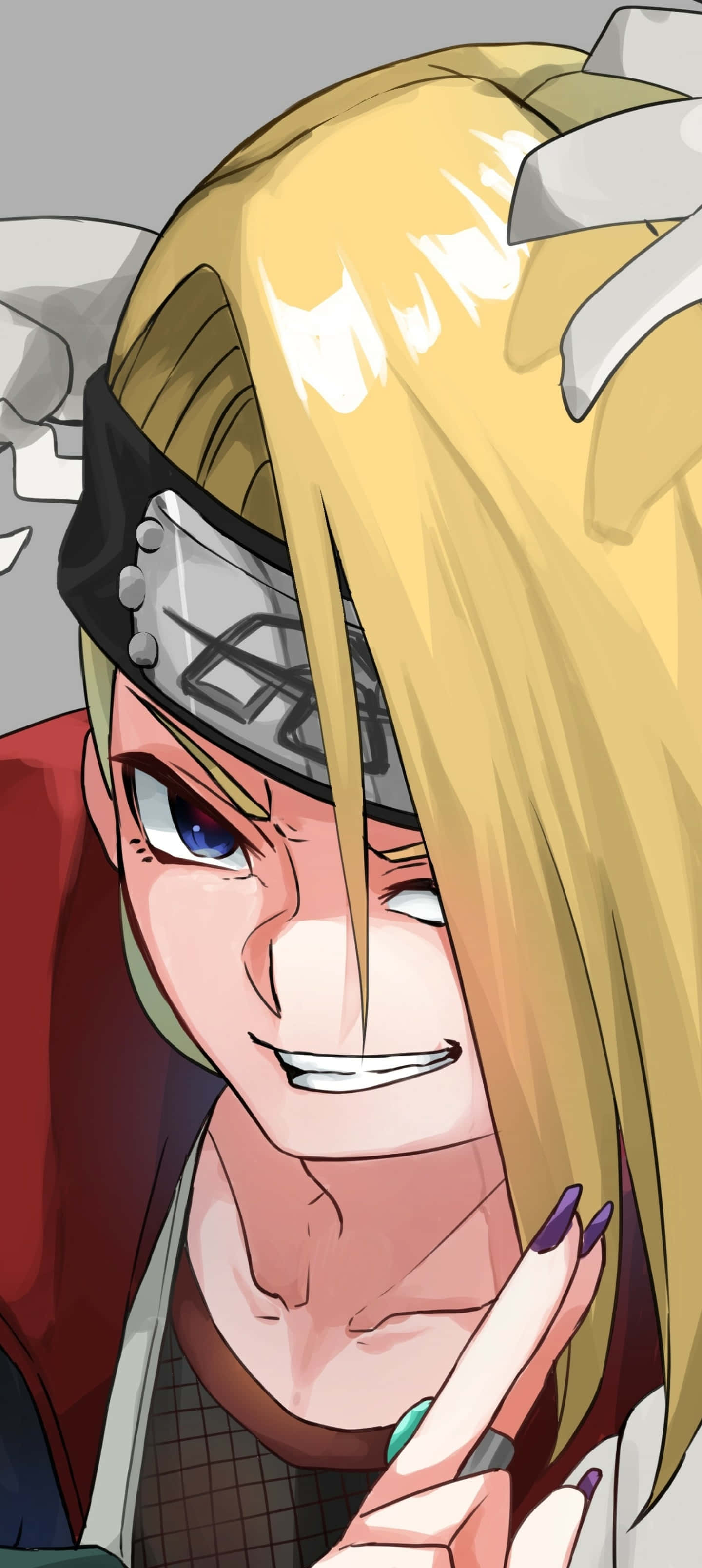 “Unapenda kugusa sanaa yangu!” -Deidara, Naruto Picha ya Ukuta