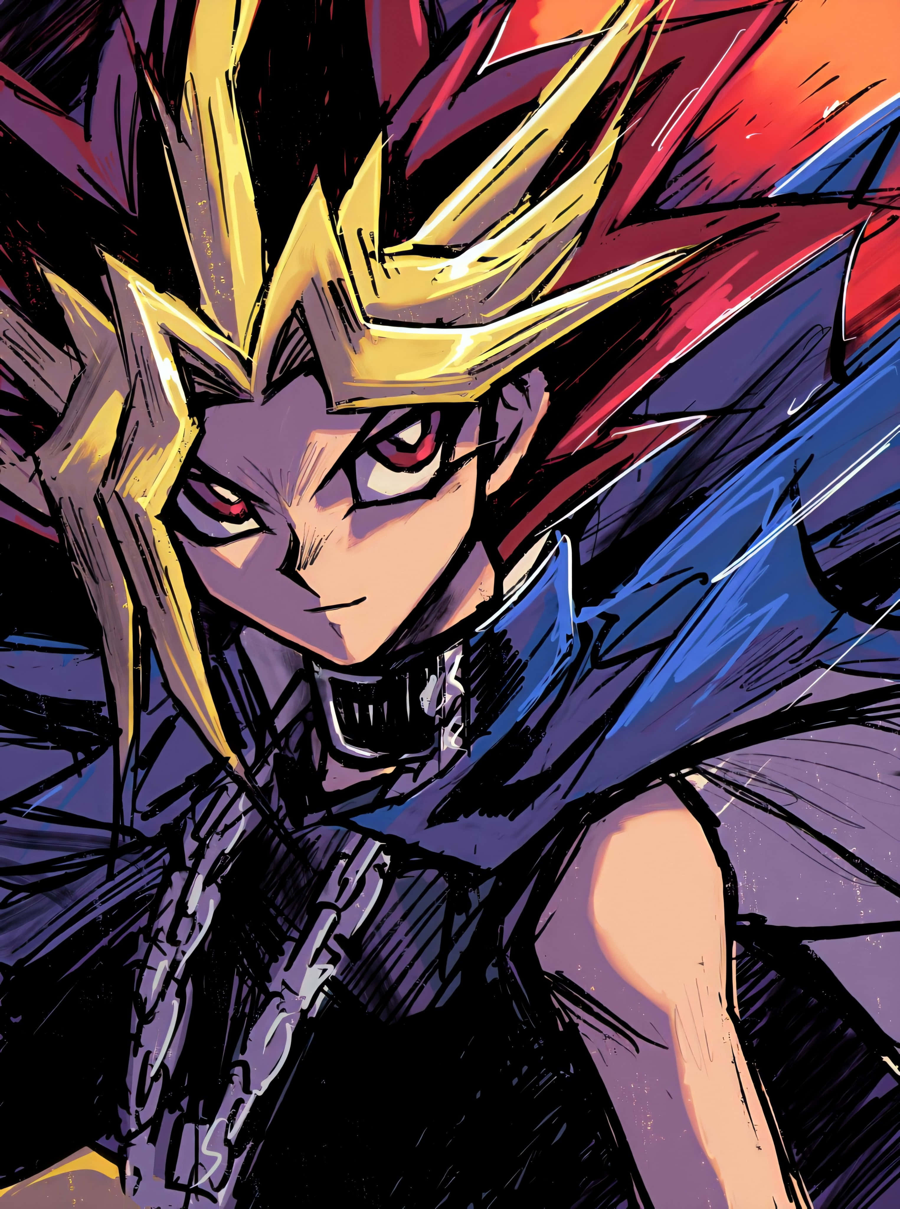Yugi Muto: The Master Duelist in Action Picha ya Ukuta