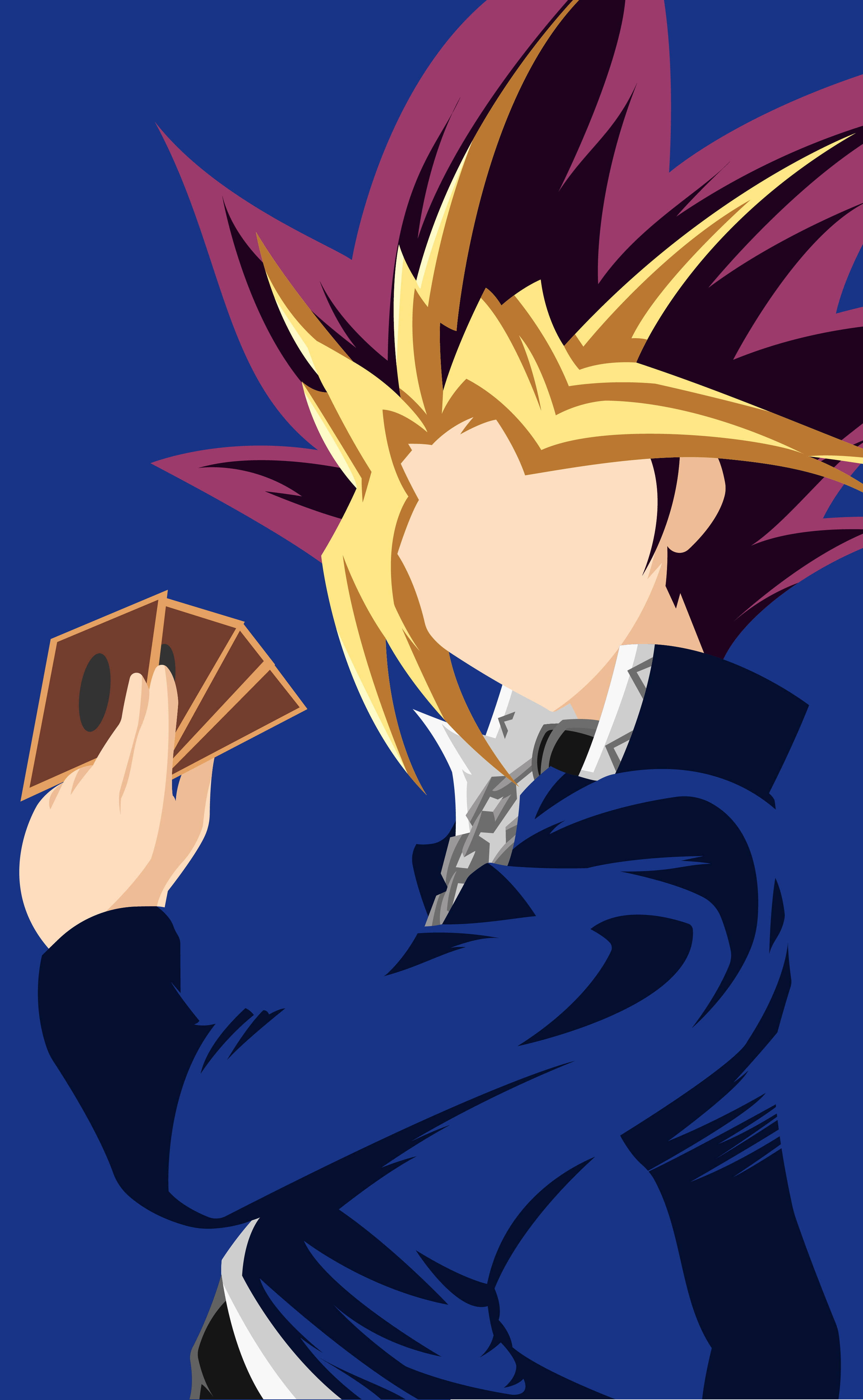 Yugi Mutou Fanart Yu Gi Oh Picha ya Ukuta