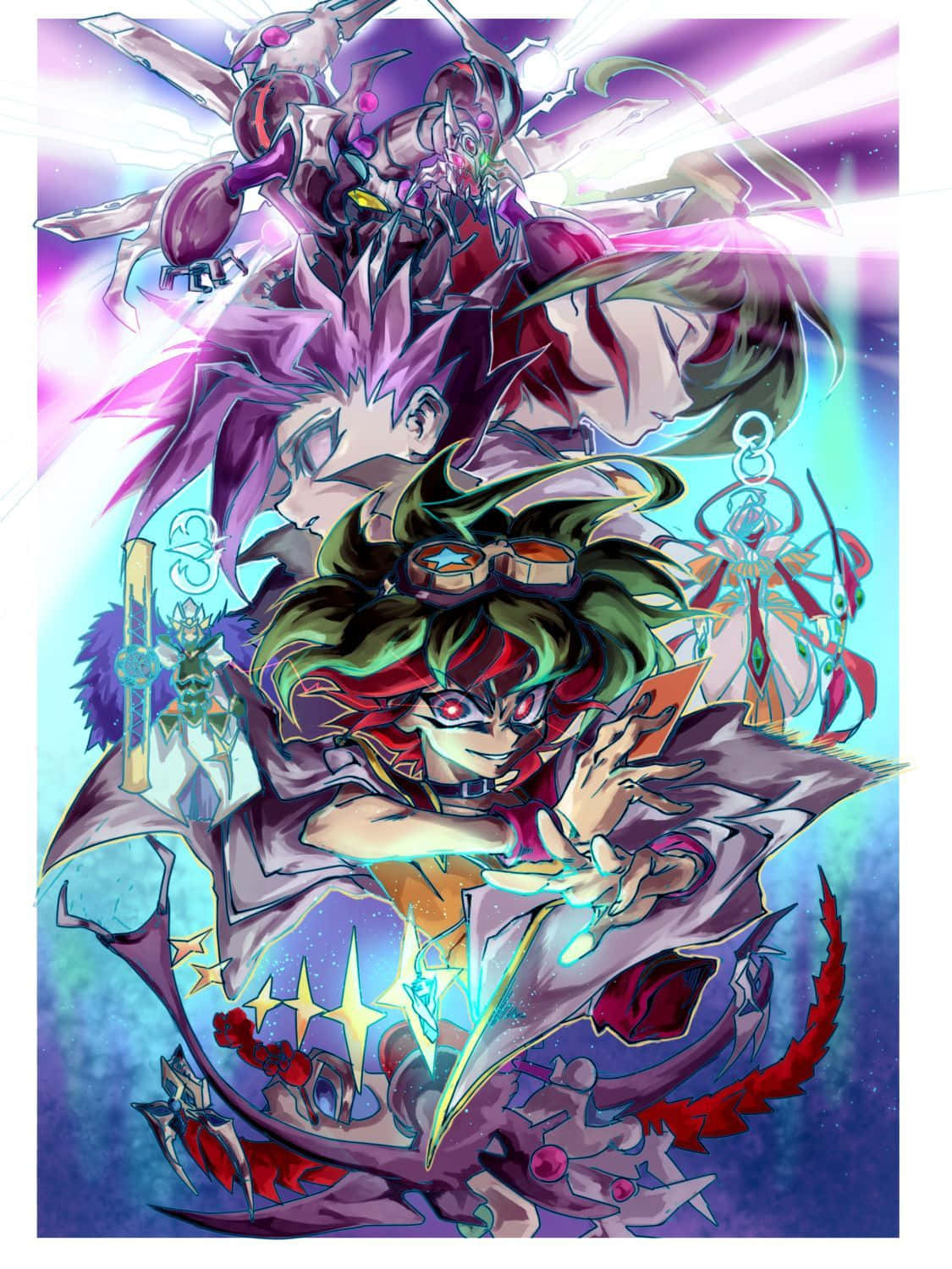 Yuya Sakaki's iconic pose in action Picha ya Ukuta