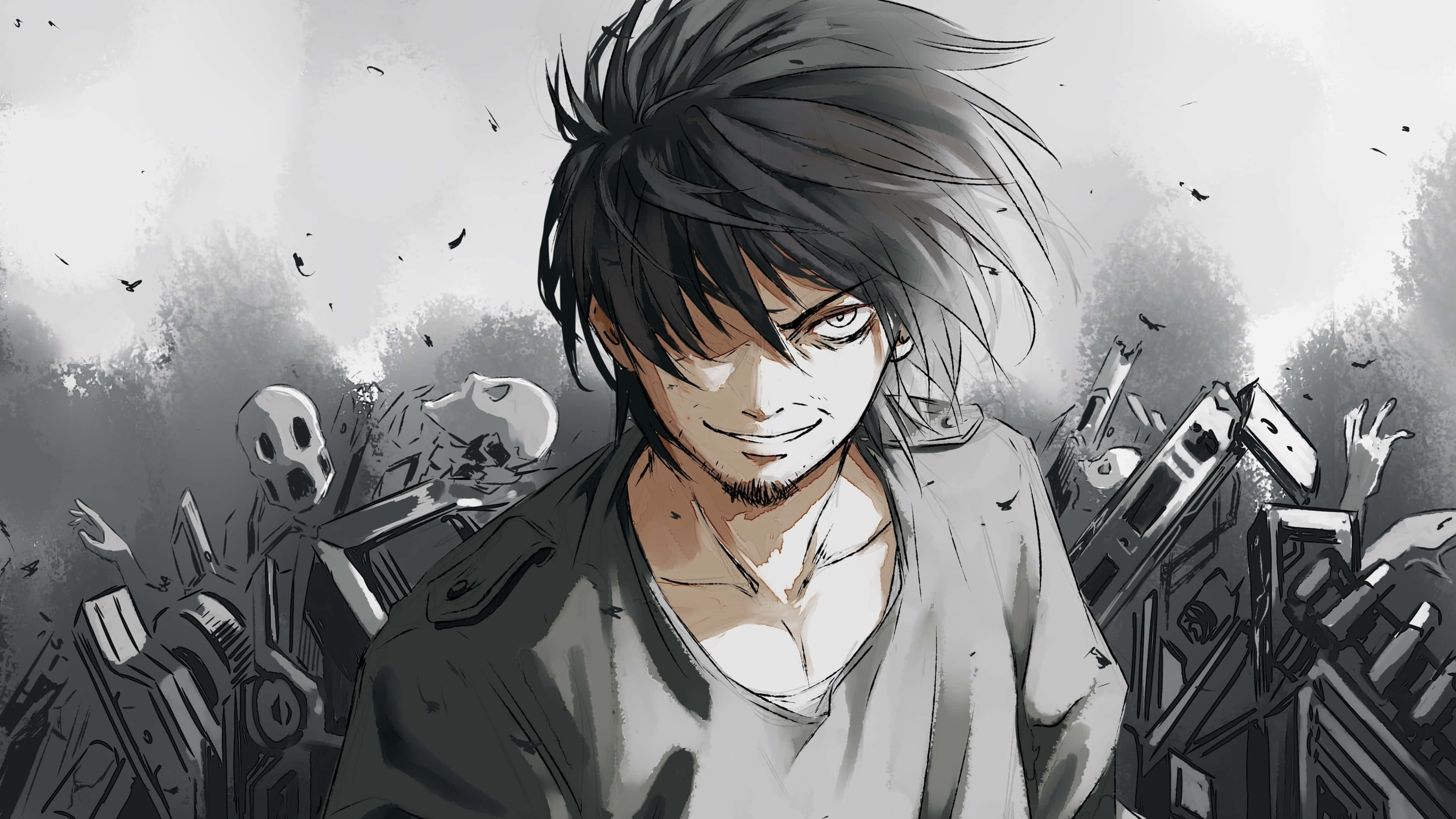 Zama katika Uhuishaji wa 4K na Anime 4K Picha ya Ukuta