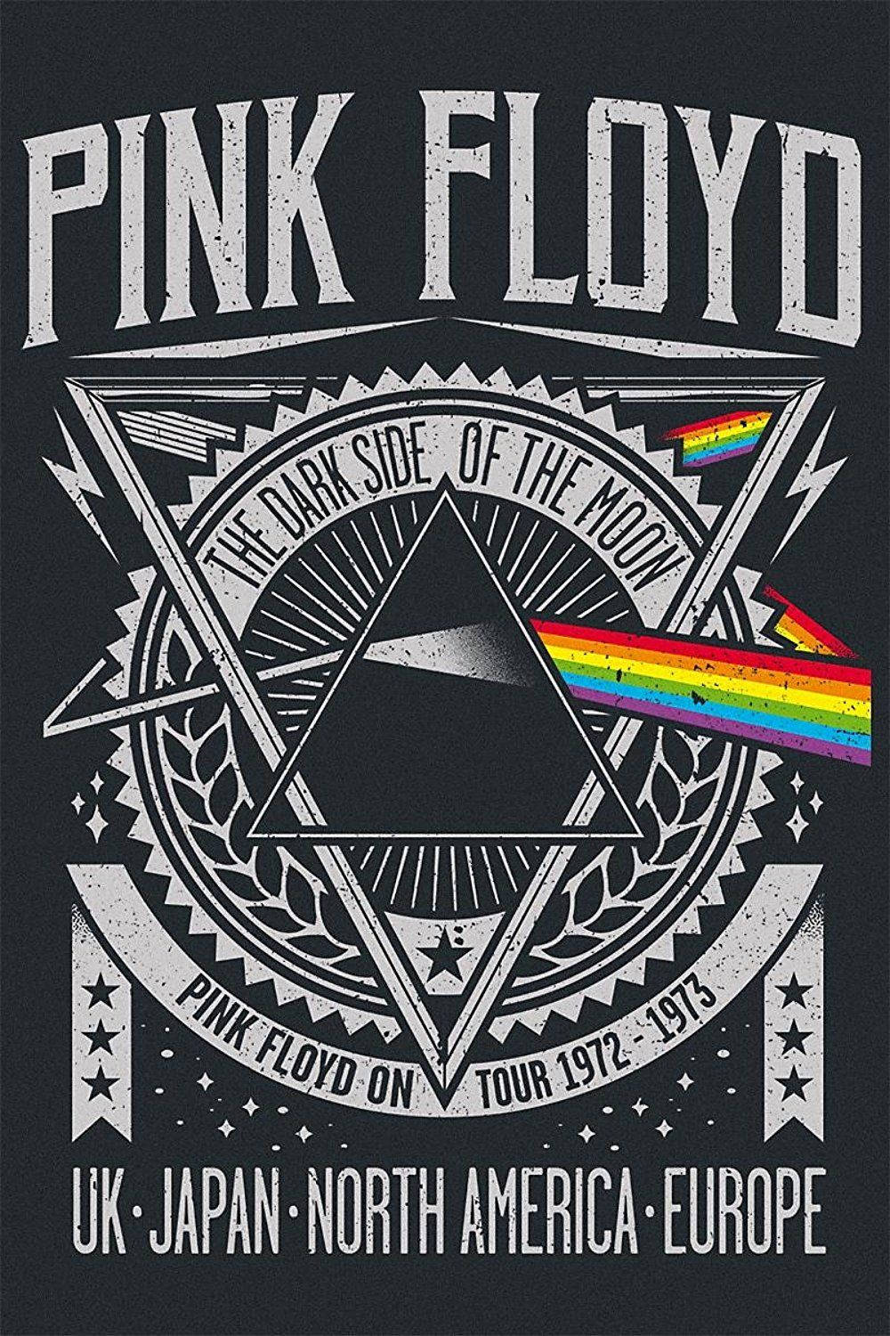 Ziara ya Pink Floyd 4K The Dark Side Of The Moon Picha ya Ukuta