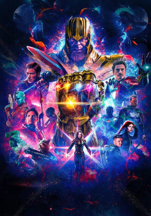 4k Marvel Infinity Gauntlet wallpaper — IQOO Pad5 Picha ya Ukuta