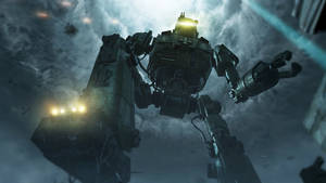 Picha ya 4k Mchezo COD Roboti wa Miguwili