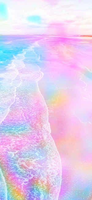 White Rainbow — Motorola Edge 70 Plus Picha ya Ukuta