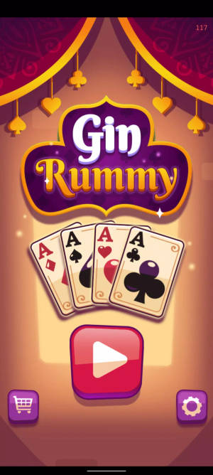 A Competitive Game of Gin Rummy — Redmi A5 Picha ya Ukuta