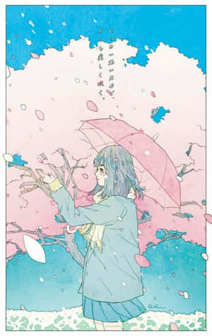 Japanese Anime Aesthetic — Redmi Pad Picha ya Ukuta