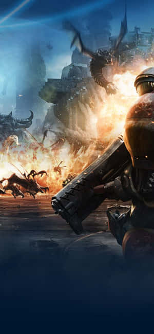 Iphone X Starcraft Ii Background — Vivo S30 Picha ya Ukuta