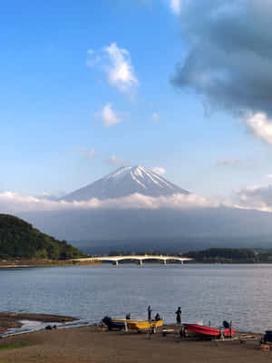 Mt Fuji Pictures — 3:4 Picha ya Ukuta