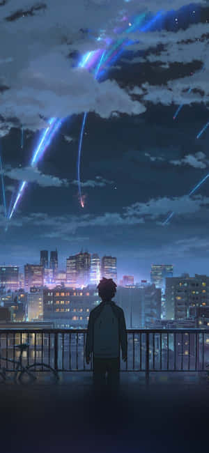 Japanese Anime Aesthetic — iPhone 17 Picha ya Ukuta