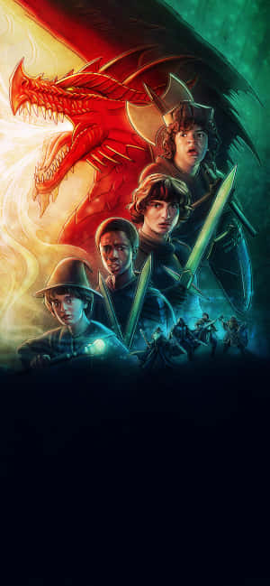 Dungeons And Dragons Phone — Samsung Galaxy S20 Picha ya Ukuta