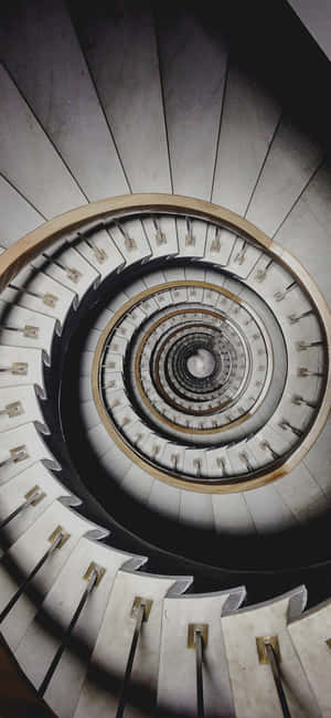Mwanamkeka wa Spiral — Vivo T4 Picha ya Ukuta
