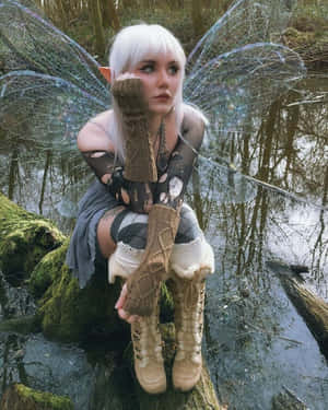 Picha za kijini za uzuri — Aesthetic ya fairy Picha ya Ukuta