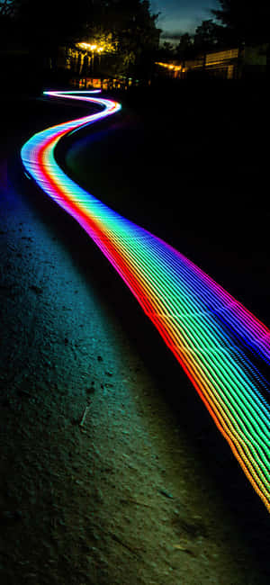 Iphone Neon Background — Honor Magic Picha ya Ukuta