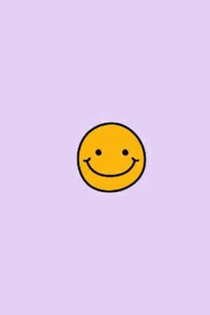 Aesthetic Smiley Face Artwork — IQOO Pad5 Pro Picha ya Ukuta