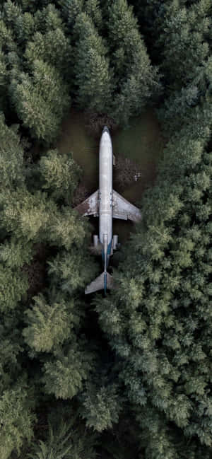 Airplane Iphone — iPhone 13 Mini Picha ya Ukuta