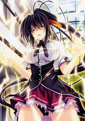 Highschool DxD Akeno Thunder wallpaper. — Oppo Pad 4 Pro Picha ya Ukuta