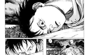 Mandhari ya Akira — Panel ya manga Picha ya Ukuta