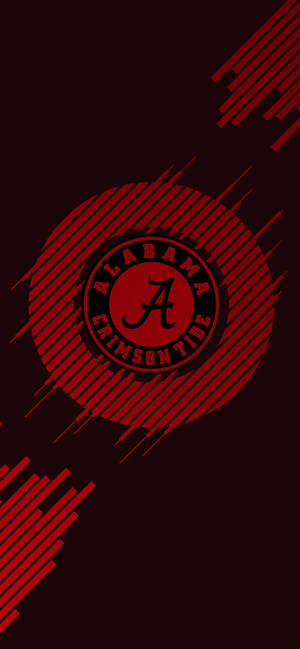 Alabama Crimson Tide Dark Red Art wallpaper — iPhone 18 Picha ya Ukuta