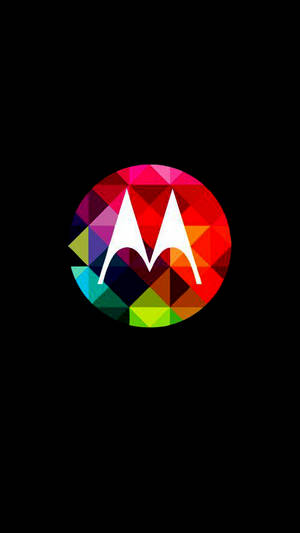 Alama ya Motorola ya Rangi Mbalimbali — Motorola Picha ya Ukuta