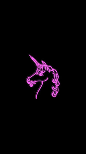 Pink ya Neon ya Kupendeza — Mrembo wa pinki Picha ya Ukuta