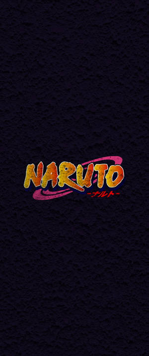 Alama za Anime Naruto Juu ya Weusi — Motorola Razr Picha ya Ukuta