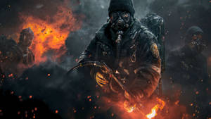 The Division 2 Flamethrowers wallpaper. — 2560x1440 Picha ya Ukuta