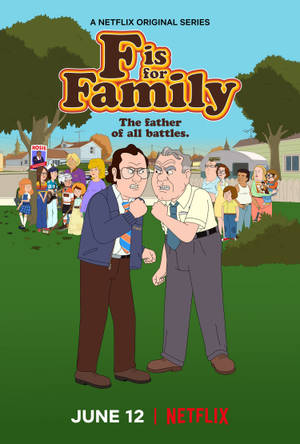 American TV Series F Is For Family — Huawei MatePad Picha ya Ukuta