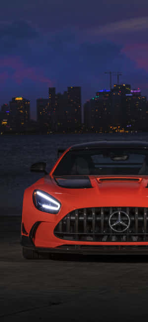 Mercedes Gts — iPhone 15 Pro Max Picha ya Ukuta
