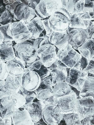 Icy Background — iPad Pro M4 Picha ya Ukuta