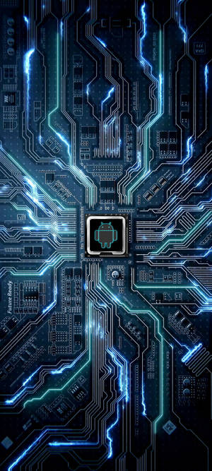 Android Circuit Art Kwa Samsung S20 FE — POCO C81x Picha ya Ukuta