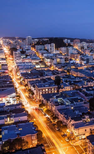 Android San Francisco Background — Galaxy Tab A11 Picha ya Ukuta