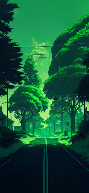 Anime Aesthetic background — IQOO Z10R Picha ya Ukuta
