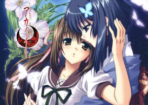 Anime lesbian Kei na Yumei wallpaper