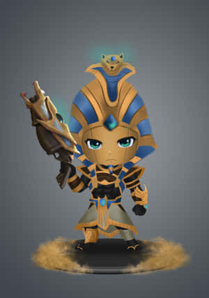 Anime Style Anubis Mobile Legends Roger — OnePlus Pad Picha ya Ukuta