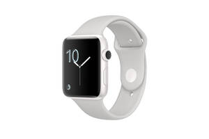 Apple Watch bezel ya kijivu safi wallpaper — Apple Watch Picha ya Ukuta