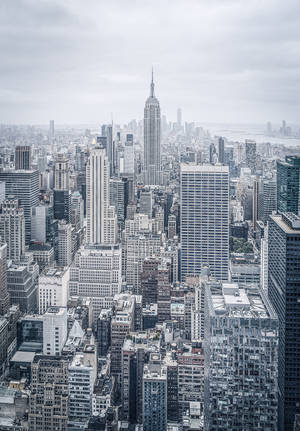 Architecture Of New York City Skyscrapers wallpaper — Oppo Pad 5 Pro Picha ya Ukuta