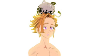 Arthur Pendragon na Excalibur katika Seven Deadly Sins — Steam Deck OLED Picha ya Ukuta