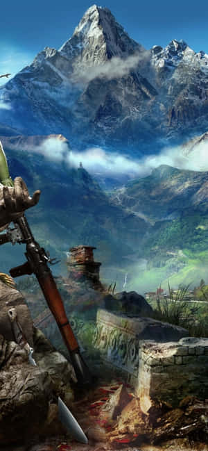 Iphone Xs Max Far Cry 4 Background — Galaxy F Picha ya Ukuta