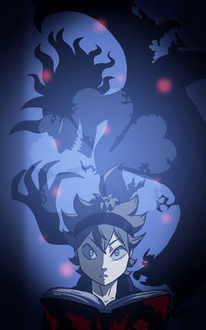 Liebe Black Clover animated Asta wallpaper — Galaxy Tab S9 FE Picha ya Ukuta