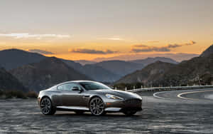 Aston Martin DB9 ya Kisasa na ya Kifahari — MacBook Air M1 Picha ya Ukuta