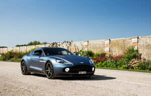 Aston Martin Vanquish mwendo — Steam Deck Picha ya Ukuta