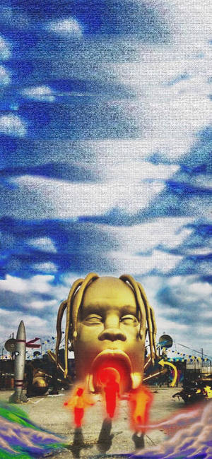 Astroworld Iphone — iPhone 13 Mini Picha ya Ukuta