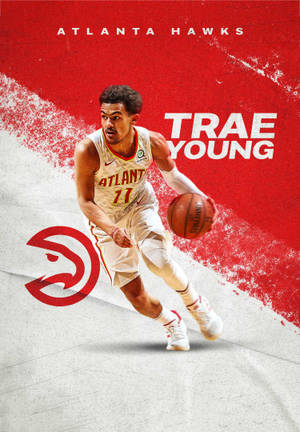 Atlanta Hawks Trae Young wallpaper. — OnePlus Pad Go 2 Picha ya Ukuta