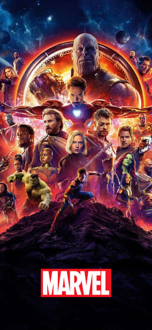 Iphone Xs Marvel Mandhari — Moto G77 Power Picha ya Ukuta