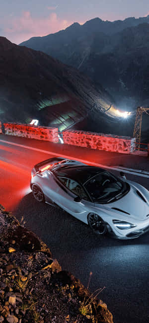 Iphone Xs Mclaren 720s Background — Vivo T4 Lite Picha ya Ukuta