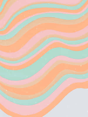Background ya Groovy ya Miaka ya 70 — iPad Pro 12.9 Picha ya Ukuta
