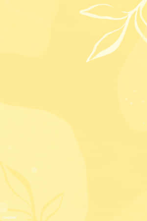 Pastel Yellow Background — Njano pasteli Picha ya Ukuta