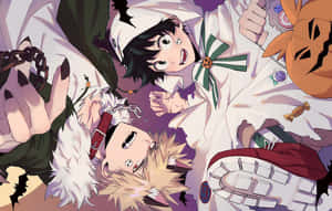 My Hero Academia Halloween [wallpaper] — Anime Picha ya Ukuta